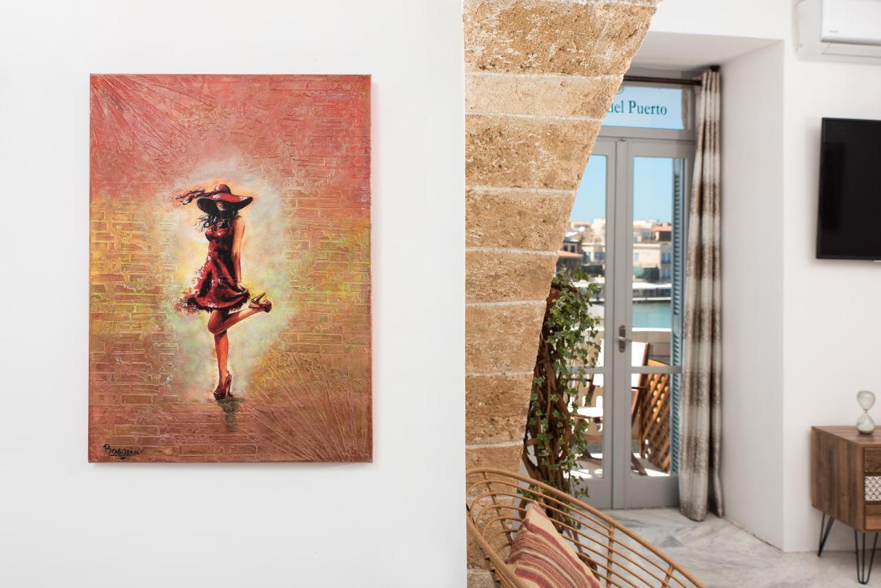 Vista Del Puerto Apartment Chania  Ngoại thất bức ảnh